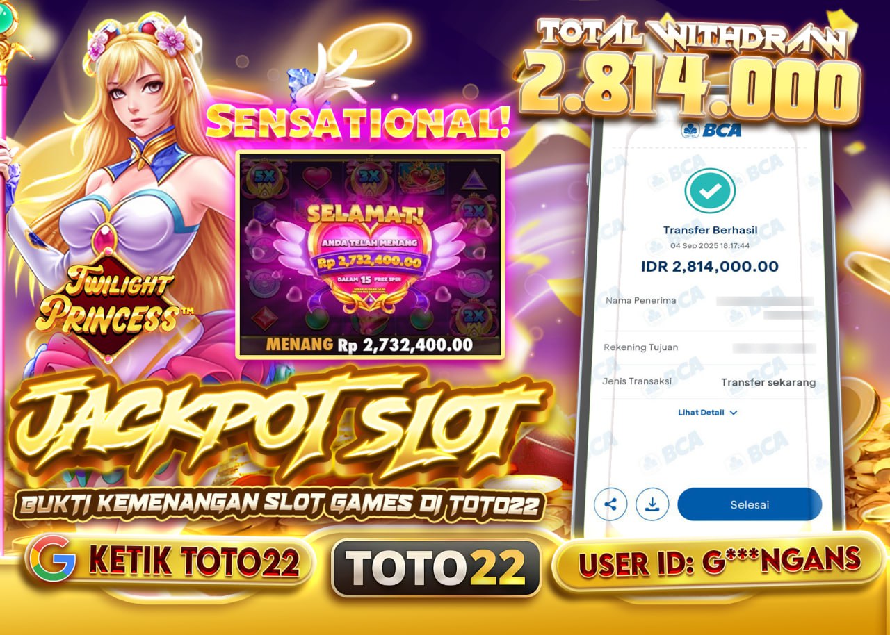G***NGANS JACKPOT FUNLIGHT PRINCESS Rp 2.814.000 - LUNAS
